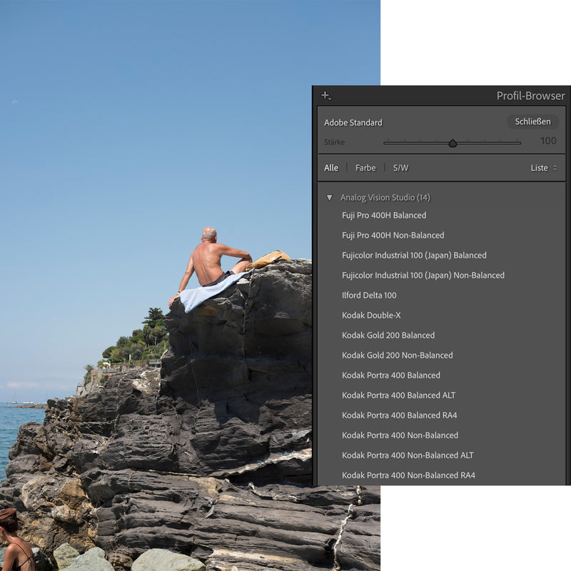 Select Your Film Profile