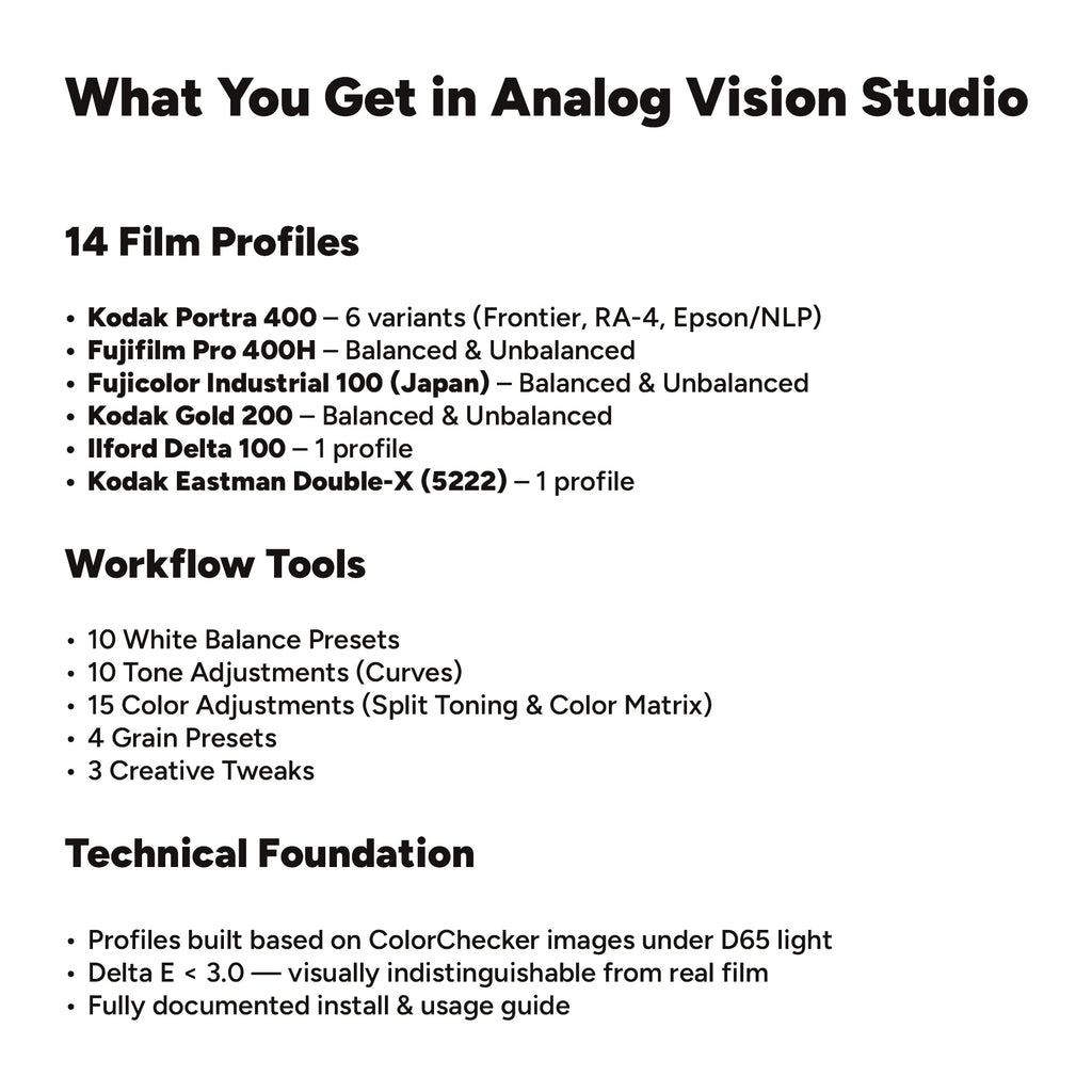 ANALOG VISION STUDIO